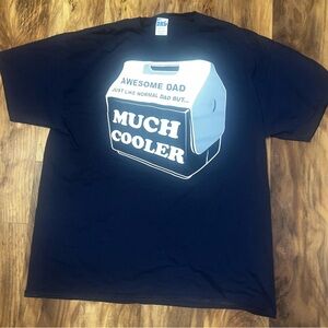 Navy Awesome Dad Graphic Tee